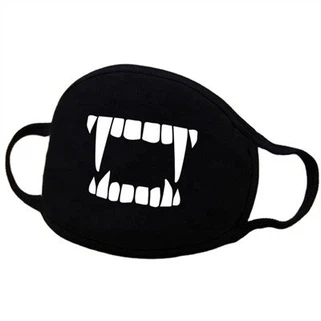 Svartur hálf andlitsmaska